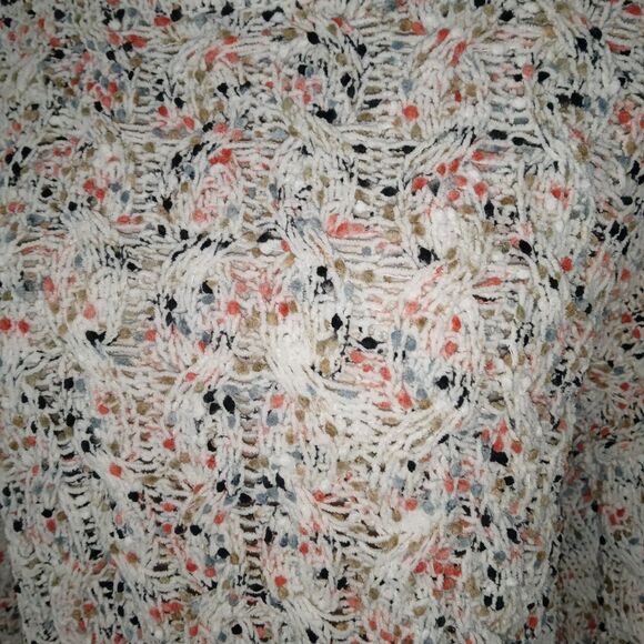 Jessica Simpson Chunky, Multicolor Confetti ,Cropped Sweater Size S - Picture 3 of 5